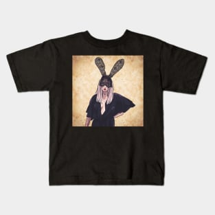 Bunny Girl Kids T-Shirt